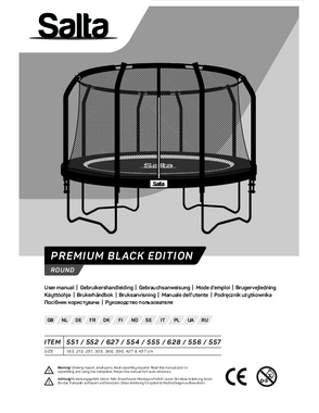 Premium Black - 214x153cm - Black | Salta